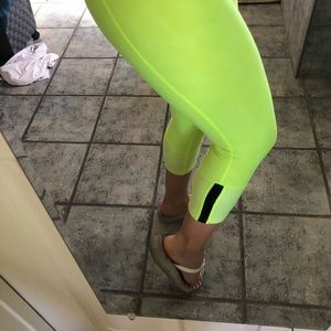 Nike Pants - Neon green leggings Nike Pants - Neon green leggings